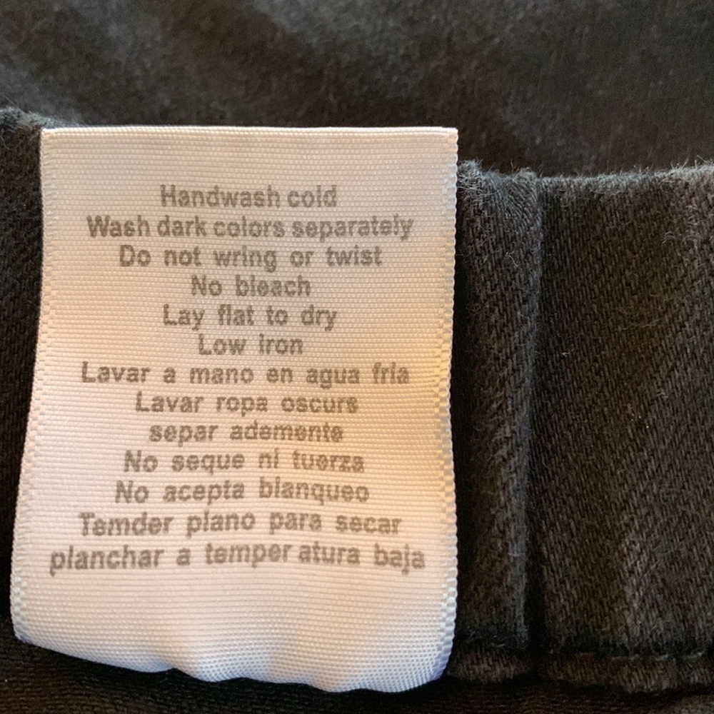 Judy Blue sz 14W Black Denim Leggings Elastic Waist Pull On Jeggings Skinny Fit - Picture 9 of 9